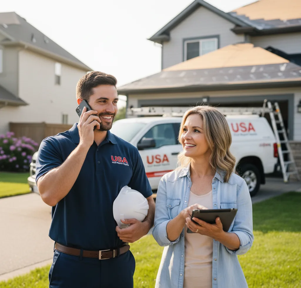 USA Roof Repair Experts customer support in Gatesville